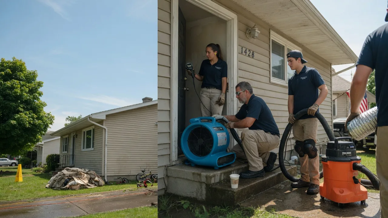 Water Damage Restoration in Burlington, TX near me